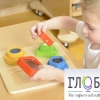 Панель "Тактильные геометрические фигуры" - «globural.ru» - Жигулёвск