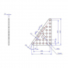 Треугольная пластина из анодированного алюминия Triangle Plate 6*8 (Pair) - «globural.ru» - Жигулёвск