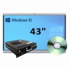 Интерактивная панель 43" (встроенный ПК, Win10) - «globural.ru» - Жигулёвск