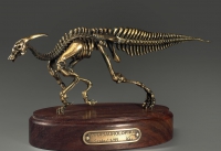Модель скелета динозавра Parasaurolophus  - «globural.ru» - Жигулёвск
