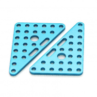 Треугольная пластина из анодированного алюминия Triangle Plate 6*8 (Pair) - «globural.ru» - Жигулёвск