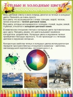 Стенд "Теплые и холодные цвета" - «globural.ru» - Жигулёвск