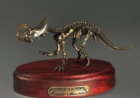 Модель скелета динозавра Triceratops - «globural.ru» - Жигулёвск