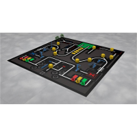 Соревновательное поле с элементами MakeX Stater Arenas Kit - «globural.ru» - Жигулёвск