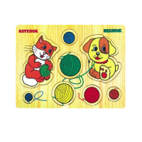 Игра "Котенок и щенок" - «globural.ru» - Жигулёвск
