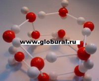 Модель "Кристаллическая решетка льда" (демонстрационная) - «globural.ru» - Жигулёвск