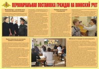 Плакат "Первоначальная постановка граждан на воинский учет" - «globural.ru» - Жигулёвск