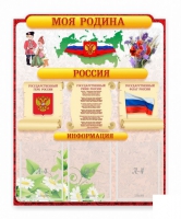 Стенд "Наша родина Россия" - «globural.ru» - Жигулёвск