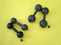 Гантели пластмассовые 0.8 кг с наполнителем - «globural.ru» - Жигулёвск
