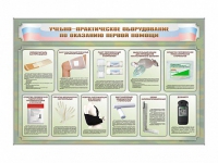 Стенды "Учебно-практическое оборудование по оказанию первой помощи" - «globural.ru» - Жигулёвск