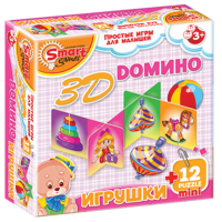 Комплект развивающих игр 3-5 лет. 3D домино (3-5 лет) - «globural.ru» - Жигулёвск