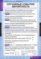 Математика. Теория вероятностей и математическая статистика (комплект таблиц) - «globural.ru» - Жигулёвск
