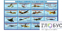 Стенд "Боевые самолеты и вертолеты" - «globural.ru» - Жигулёвск