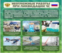 Стенд "Неотложные работы при ликвидации ЧС" - «globural.ru» - Жигулёвск