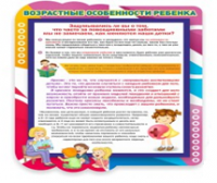 Стенд "Возрастные особенности ребенка" - «globural.ru» - Жигулёвск