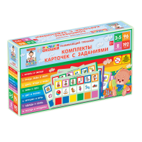 Развивающий тренажёр "Разноцветные окошки" 3-5 лет. Дополнительный набор карточек к базовому комплекту - «globural.ru» - Жигулёвск