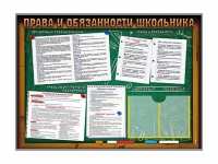 Стенд-уголок "Права и обязанности школьника" - «globural.ru» - Жигулёвск