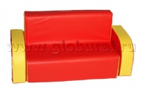 Диван с подлокотниками 90*35*45/20см (ВИК) - «globural.ru» - Жигулёвск
