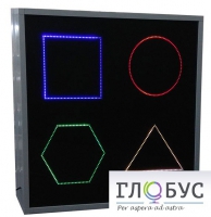 Интерактивная панель «Цветные фигуры-4» (вариант 3) - «globural.ru» - Жигулёвск