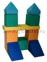 Мягкий модуль-конструктор "Городок" 1 (ВИК) - «globural.ru» - Жигулёвск