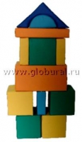 Мягкий модуль-конструктор "Городок" 2 (ВИК) - «globural.ru» - Жигулёвск