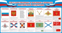Стенд "Государственные и военные символы РФ" - «globural.ru» - Жигулёвск
