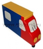 Напольная мягкая игрушка "Грузовик" каталка - «globural.ru» - Жигулёвск