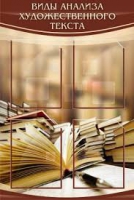 Стенд "Виды анализа художественного текста" - «globural.ru» - Жигулёвск