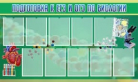 Стенд "Подготовка к ЕГЭ и ОГЭ по биологии" (вариант 2) - «globural.ru» - Жигулёвск