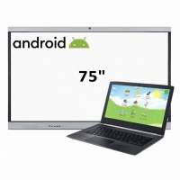 Интерактивная панель 75", ноутбук - «globural.ru» - Жигулёвск