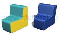 Косоугольный стул 44*60*60/32см (ВИК) - «globural.ru» - Жигулёвск