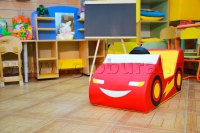 Напольная игрушка "Машинка - гонка" с аппликацией (ВИК) - «globural.ru» - Жигулёвск