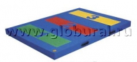 Спортивный мат с цифровыми линиями (ВИК) - «globural.ru» - Жигулёвск