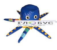 Дидактический Осьминог  (в виде пуфа, ВИК) - «globural.ru» - Жигулёвск