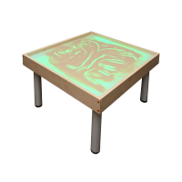 Столик на ножках для рисования песком Радуга. Подсветка RGB - «globural.ru» - Жигулёвск