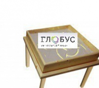 Стол на ножках для рисования песком светозвуковой - «globural.ru» - Жигулёвск