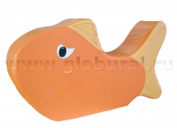 Напольная игрушка "Рыбка" с аппликацией (ВИК) - «globural.ru» - Жигулёвск