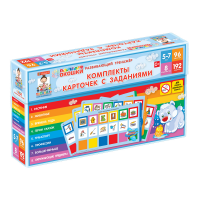 Развивающий тренажёр "Разноцветные окошки" 5-7 лет. Дополнительный набор карточек к базовому комплекту - «globural.ru» - Жигулёвск