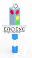 Игровой элемент "Светофор" стационарный - «globural.ru» - Жигулёвск