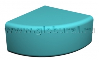 Угловой пуфик 60*60*32см (ВИК) - «globural.ru» - Жигулёвск