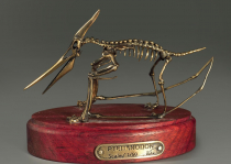 Модель скелета птерозавра Pteranodon - «globural.ru» - Жигулёвск