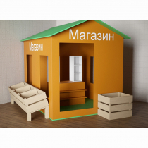 Игровой домик «Рынок» - «globural.ru» - Жигулёвск