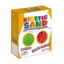 Цветной кинетический песок 2,27 кг зелёный + красный - «globural.ru» - Жигулёвск