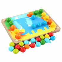 Игра на сенсомоторное развитие "Цветная мозаика" - «globural.ru» - Жигулёвск