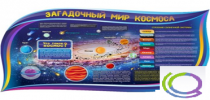 Стенд "Загадочный мир космоса" - «globural.ru» - Жигулёвск