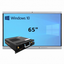 Интерактивная панель 65" (встроенный ПК Win10, Intel i5) - «globural.ru» - Жигулёвск