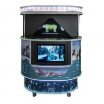 Голографическая 3D пирамида «PILLAR» - «globural.ru» - Жигулёвск