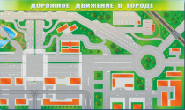 Доска магнитно-маркерная панорамная "Дорожное движение в городе" - «globural.ru» - Жигулёвск