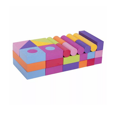 Конструктор мягкий 50 блоков (вариант 2) - «globural.ru» - Жигулёвск