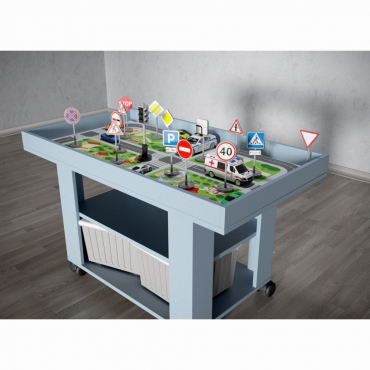 Игровой ландшафтный стол "Город" - «globural.ru» - Жигулёвск